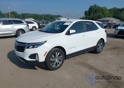 2023 Chevrolet Equinox Awd Lt из США, поврежденный, VIN 3GNAXUEG3PS157853